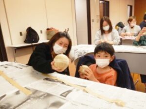 作った花火は、一人1個、記念にお持ち帰り