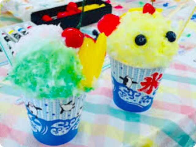 本物そっくりかき氷