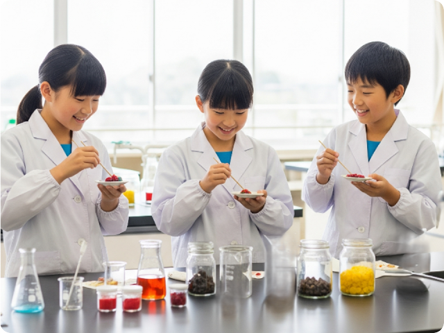天然色素で「化学のふしぎ」を学ぼう