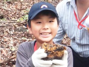 水晶が採集できて最高です