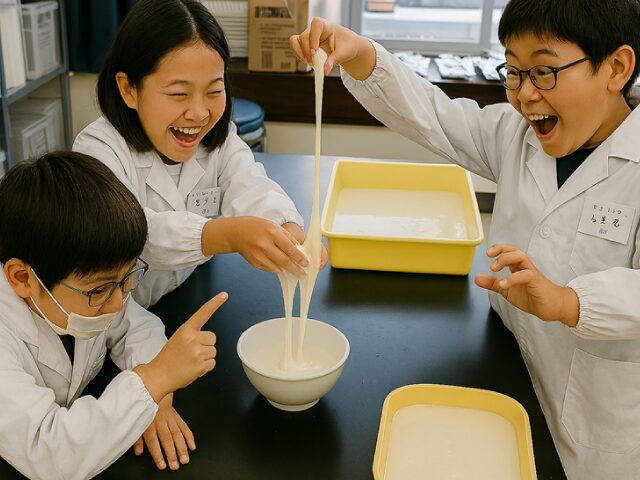 ドロドロ・カチカチ？の不思議な世界