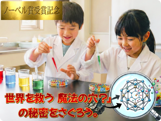 世界を救う「魔法の穴？」の秘密をさぐろう