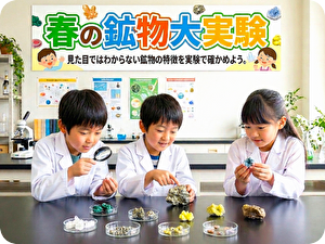 春の鉱物大実験Ⅵ