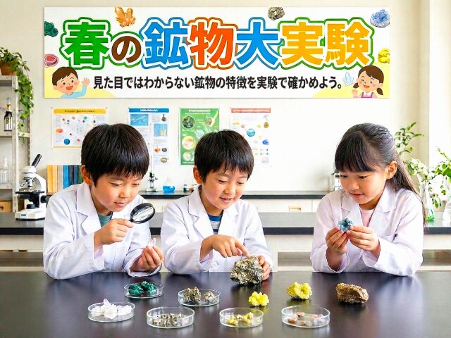 春の鉱物大実験Ⅵ