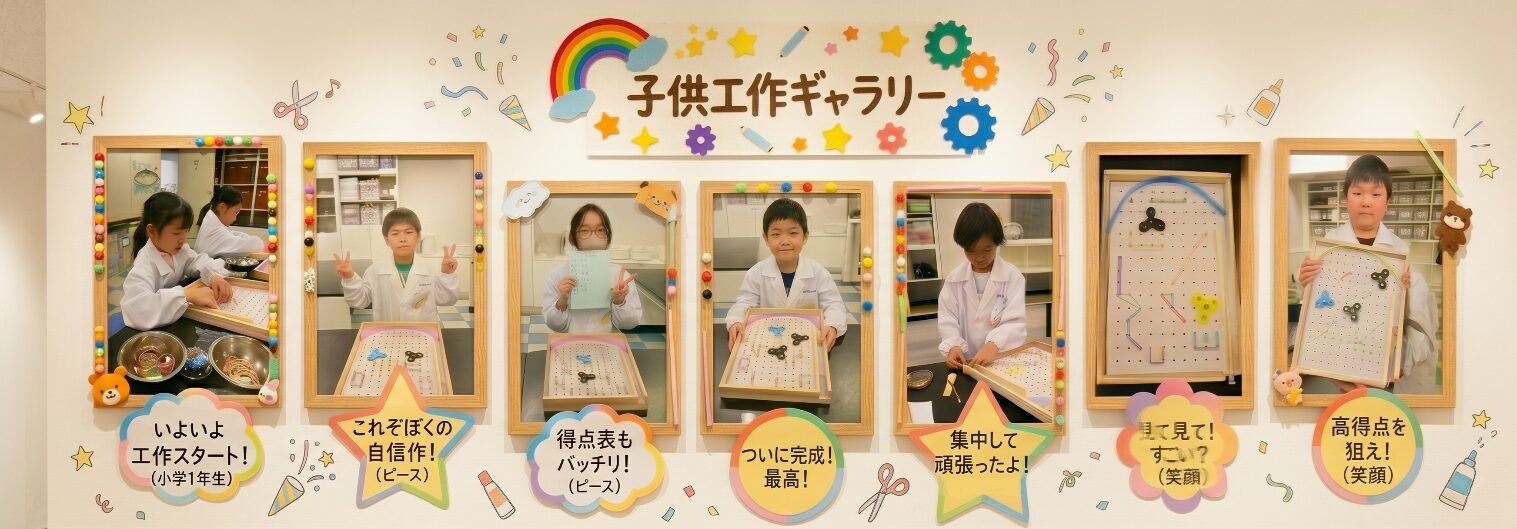 子ども工作ギャラリー