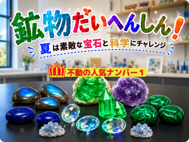 こうぶつ大へんしん！