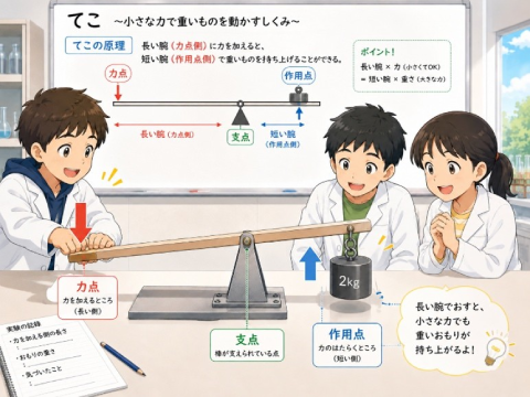 「てこ」の完全制覇で高得点！