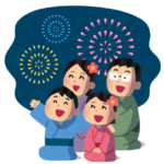 夕食後は、プライベート打ち上げ花火でフィナーレ!