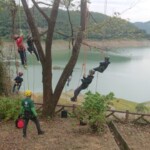 ツリーイングの様子