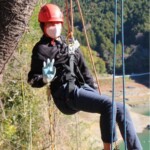 ツリーイングの様子