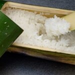 竹筒で炊いたご飯の味は?