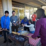 バームクーヘン作り