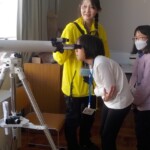 天体望遠鏡の使い方を勉強します